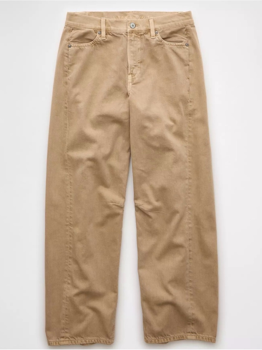 American Eagle Outfitters Women's Straight Leg Chinos - Tan